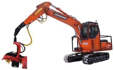 Экскаватор-харвестер